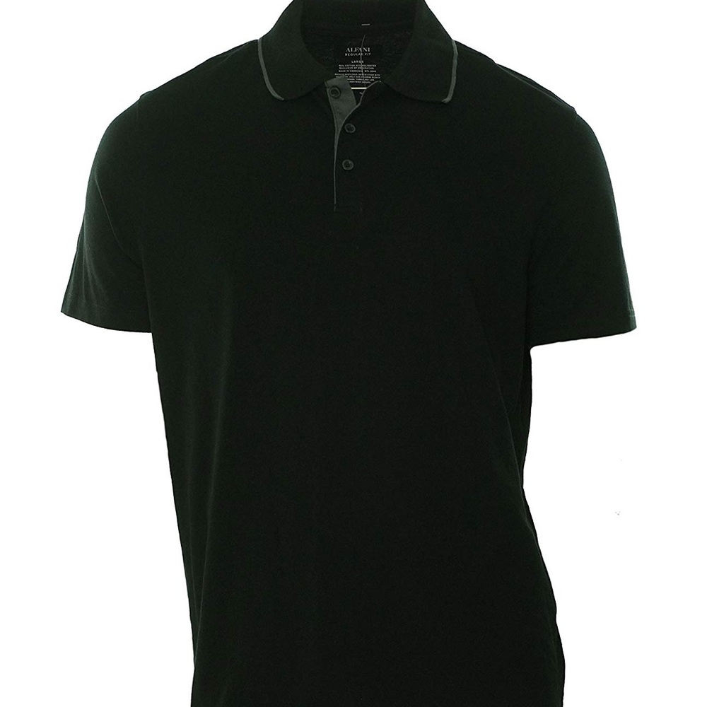 Black Alfani Men’s Polo